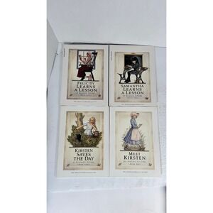 American Girl Collection‎ Lot 4 Books Felicity Samantha Kirsten Scholastic 1990